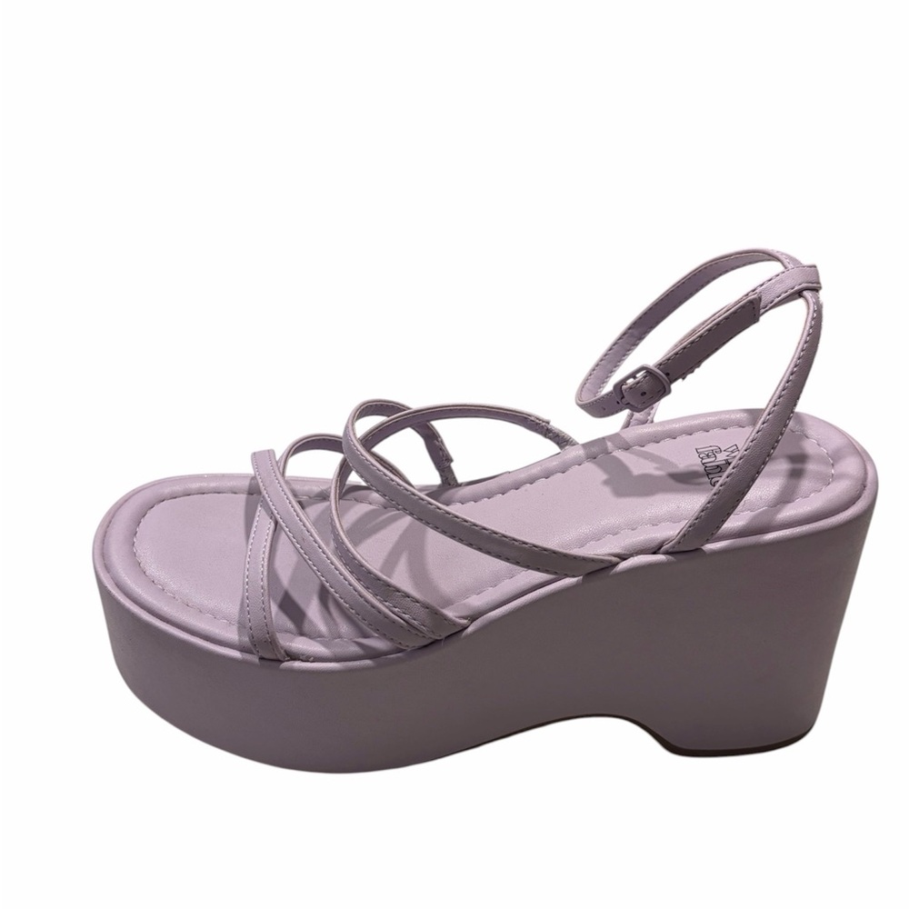 Wild Fable Liza Platform Wedge Sandals – Lavender, Size 8
